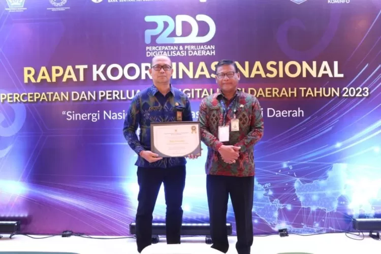 Kota Denpasar Raih Penghargaan TP2DD Terbaik II Wilayah Jawa-Bali